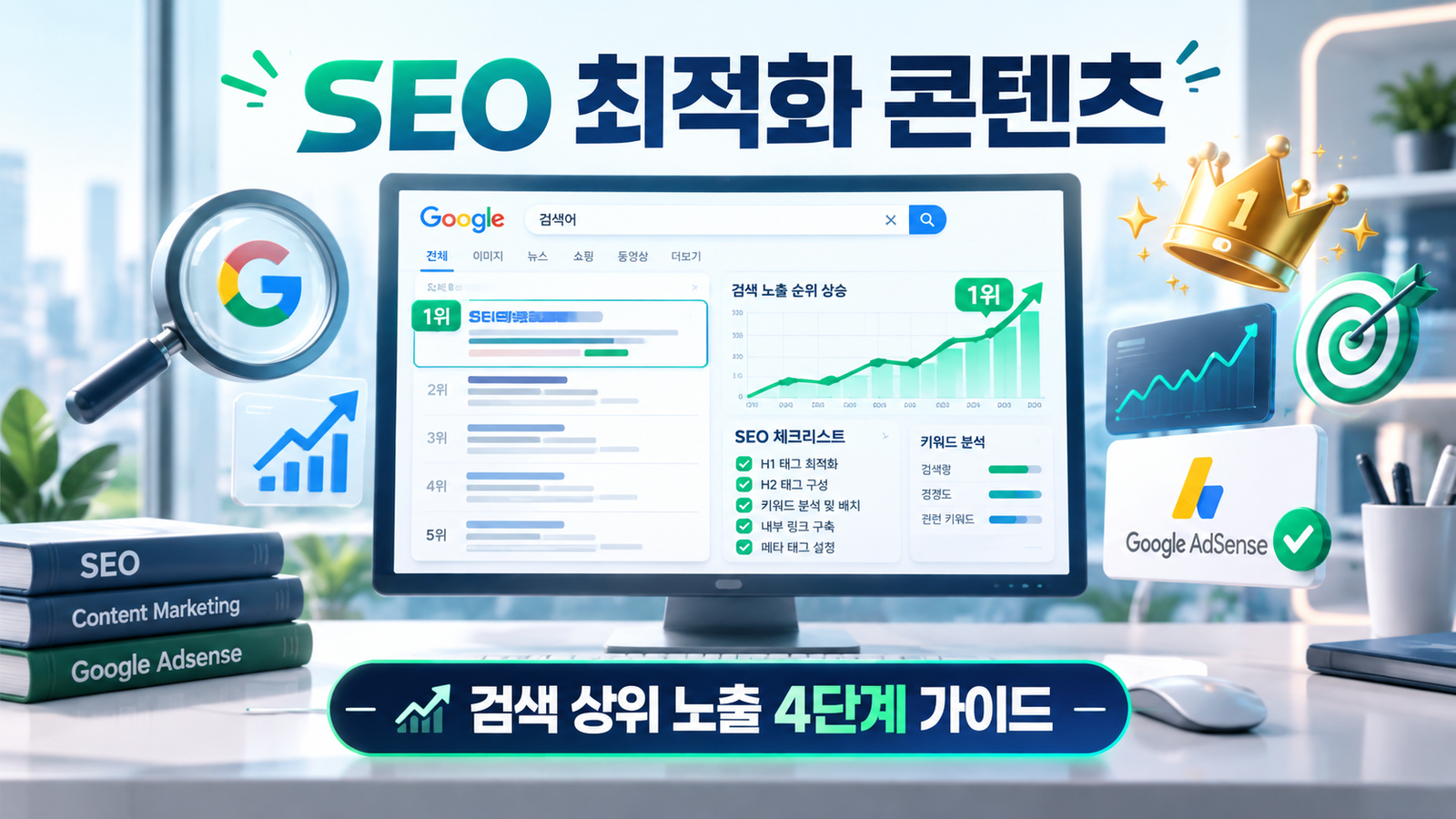 SEO 콘텐츠 작성법 4단계 가이드